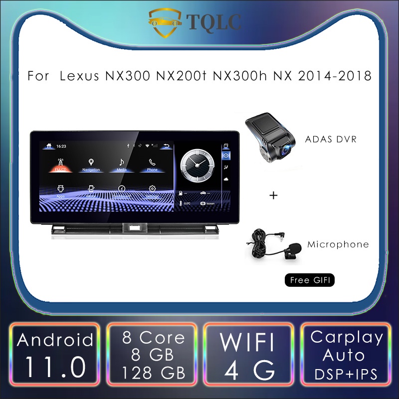 10.25'' For Lexus NX300 NX200t NX300h NX 2014-2018 Android Car ...