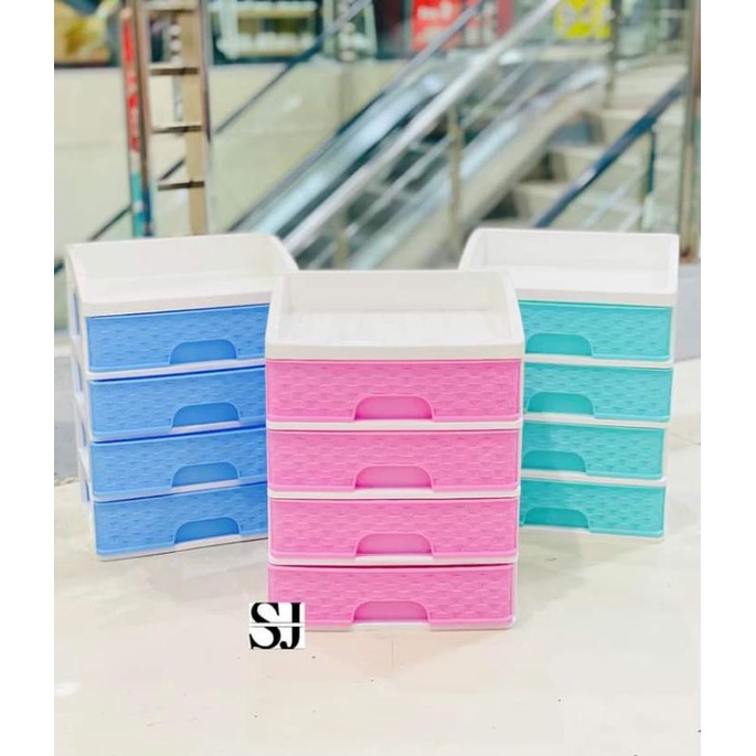 Drawer Organizer 4 layer Rattan Drawer | Shopee Malaysia