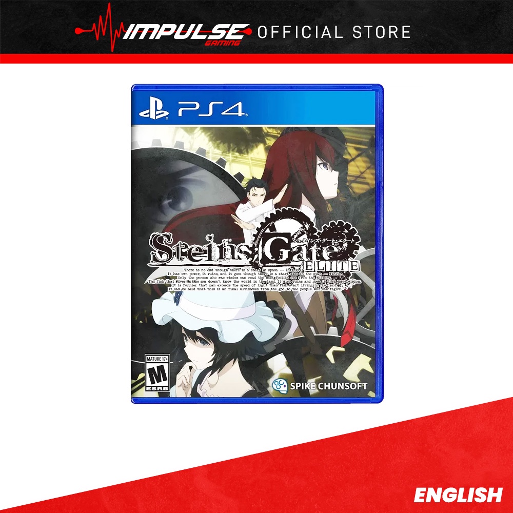 PS4 Steins Gate Elite Eng Version | Shopee Malaysia