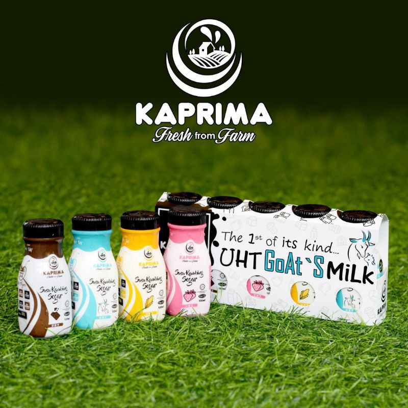 KAPRIMA THE GOAT'S MILK THE FIRST UHT GOAT MILK IN MALAYSIA SUSU