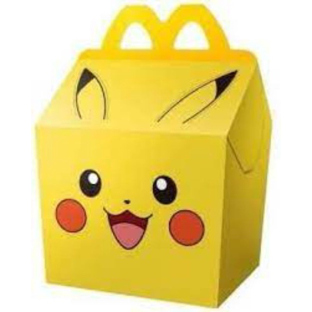 ORIGINAL Mcdonald's Happy Meals Pikachu Toys (READY STOCK) Shopee Malaysia