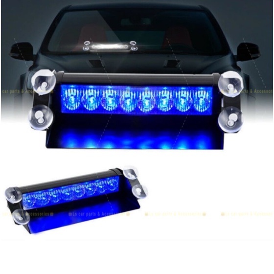 police horn SIREN sound Light LED dash bar alarm buzzer 6 Tone Warning ...