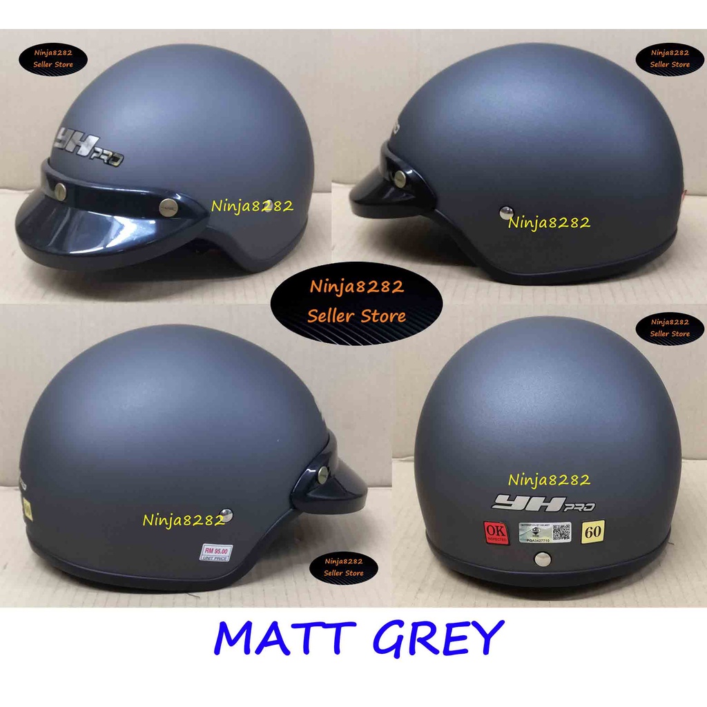 Helmet clearance half cut