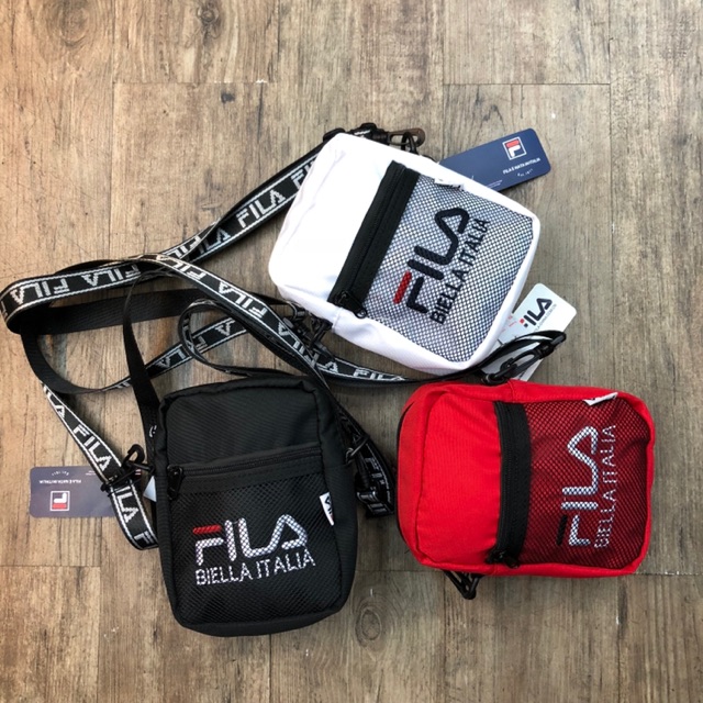 Authentic fila sling clearance bag