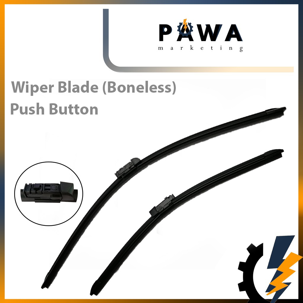 Wipers Car Wiper Blade Boneless Proton X70 Madza Cx5 Toyota Alphard Perodua Myvi New Proton