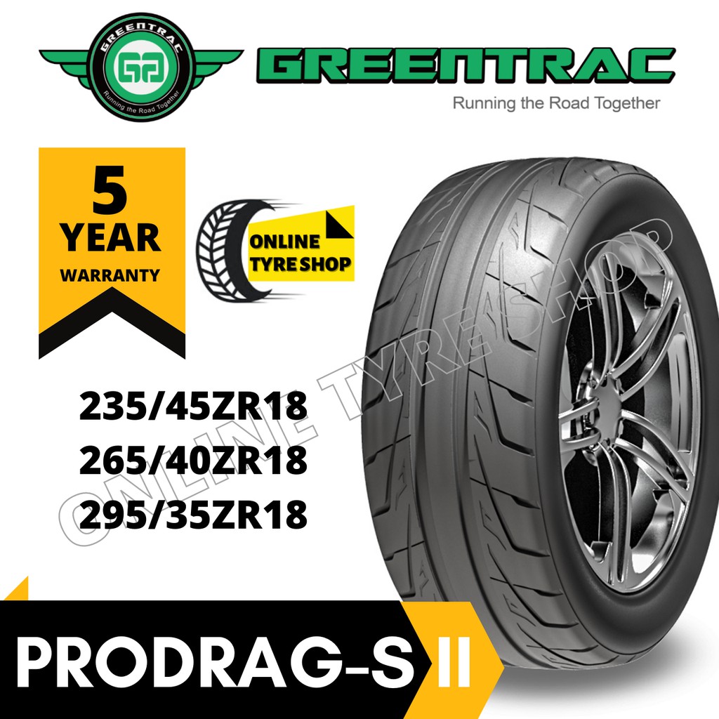 GREENTRAC / NEOTERRA 255/50ZR18 295/35ZR18 PRODRAG-S II Lowered Rim ...