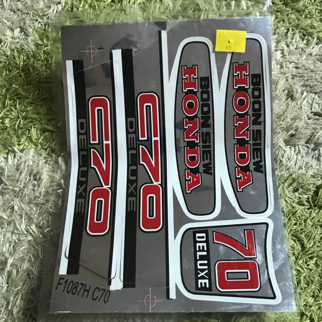 stiker body honda C70 | Shopee Malaysia