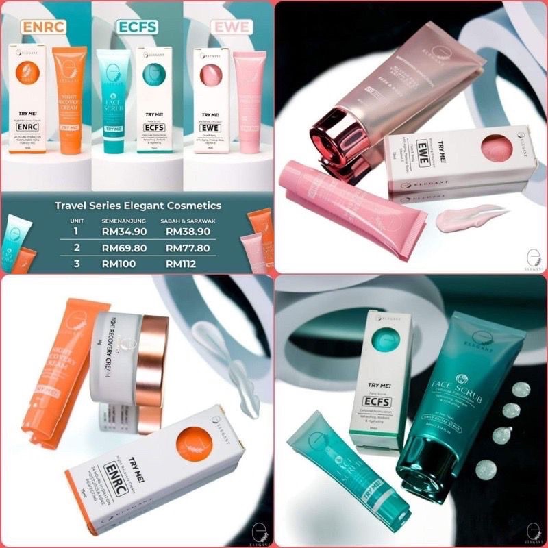 💯 ORIGINAL💕ELEGANT WHITENING EMULSION(EWE) SUNBLOCK & PRIMER Shopee