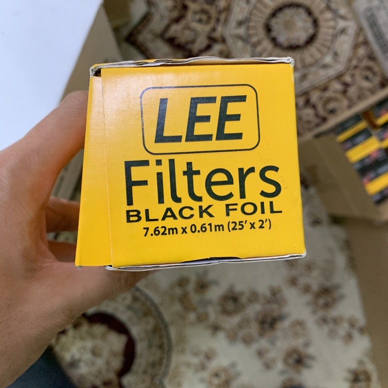 Lee Filter Black Foil Black Wrap Black Aluminium Foil ( Selling Per