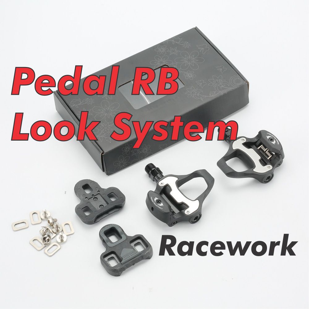 IKIA Clipless Pedal Road Bike Paddle Look Pedal with Cleat Cycling RB