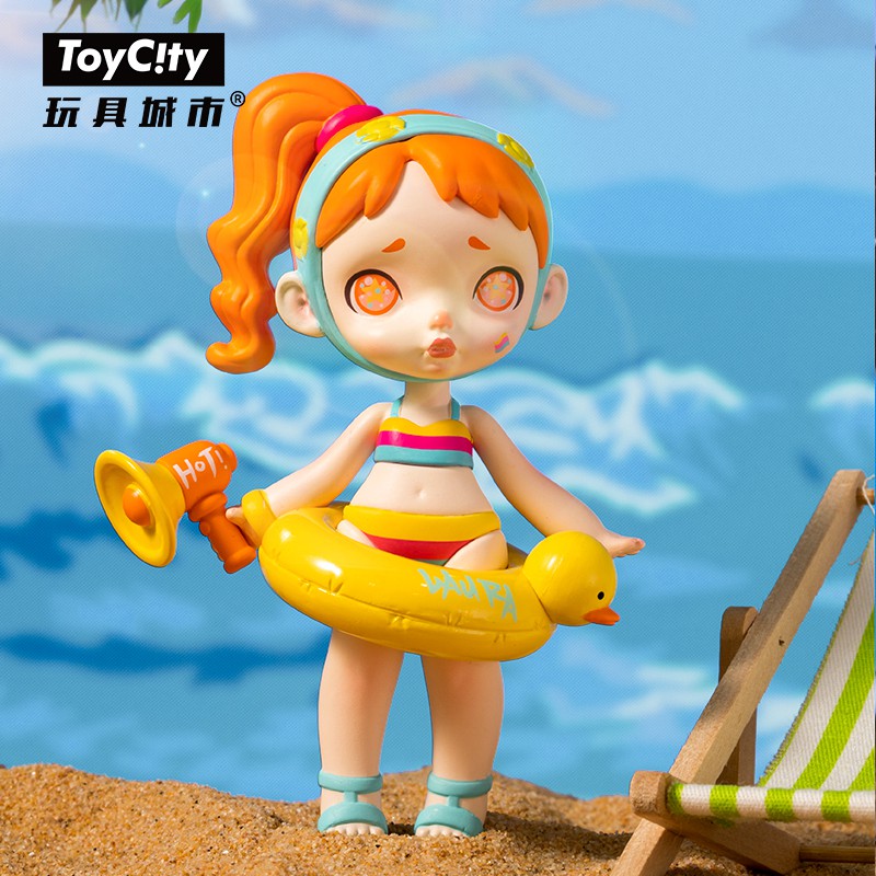 READYSTOCK】【TOYCITY Laura Pool Fight Series Blind Box】TOYCITY 