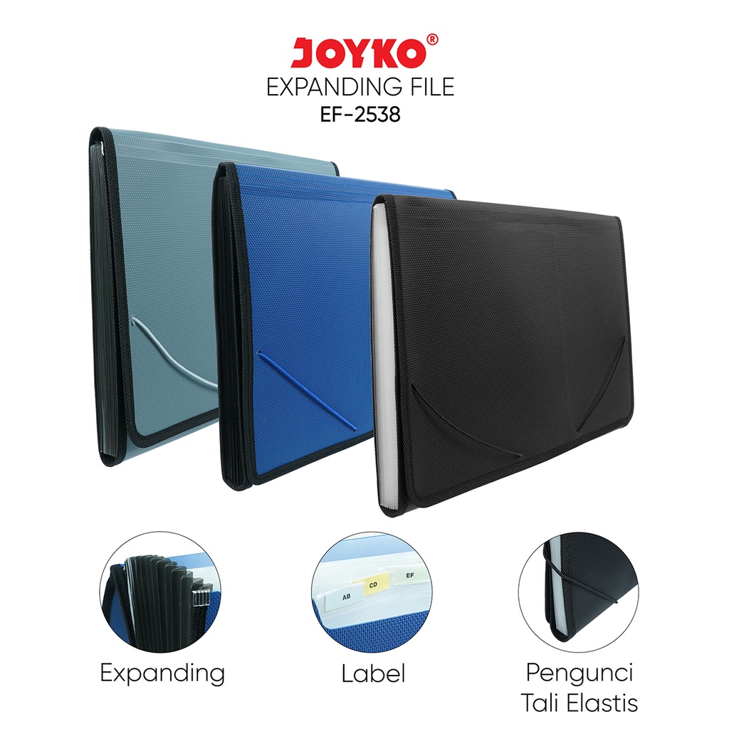 Expanding File Joyko EF-2538 Harmonica Folder | Shopee Malaysia