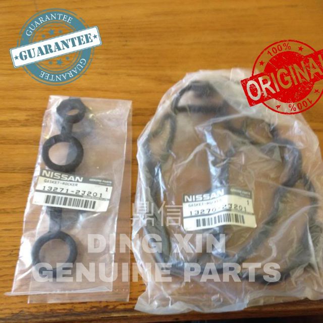 Nissan Valve Cover Gasket + Plug Seal (1set) 100 Original for Nissan