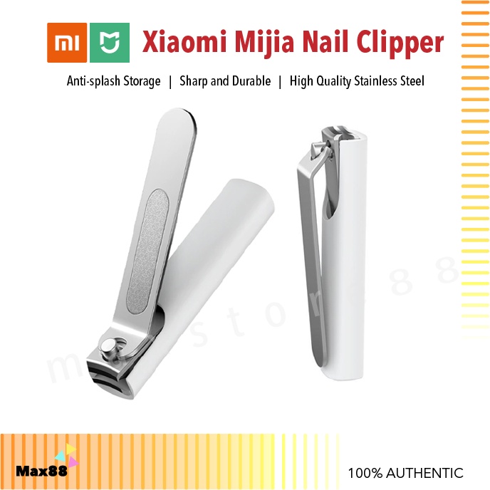 Xiaomi Mijia Anti Splash Nail Clipper Cutter Cleaner Fingernail ...