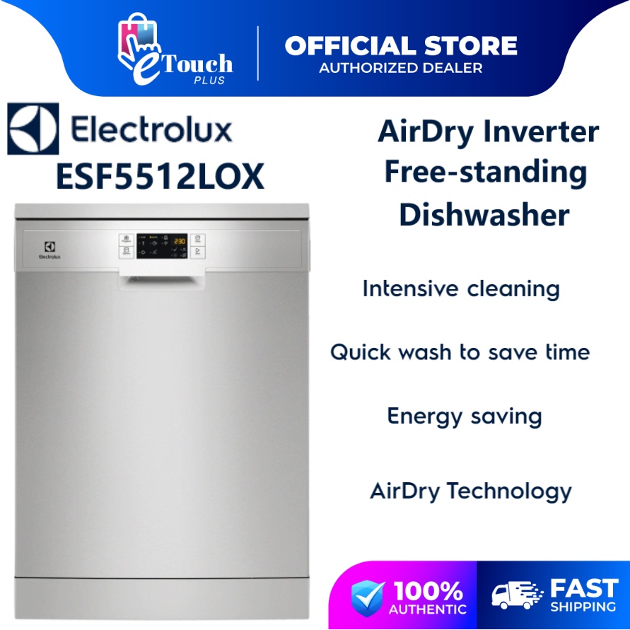 ELECTROLUX AirDry Inverter Technology Freestanding Dishwasher