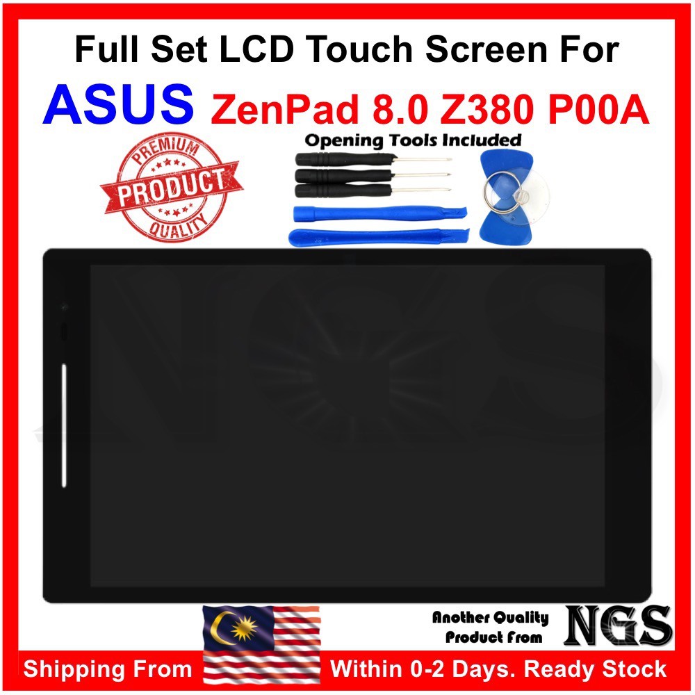 NGS Replacement LCD Touch Screen Compatible With ASUS ZENPAD 8.0 Z380 ...
