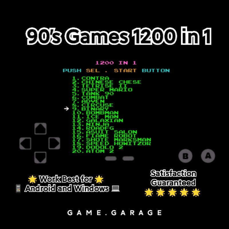 1200 in 1 clearance nes game