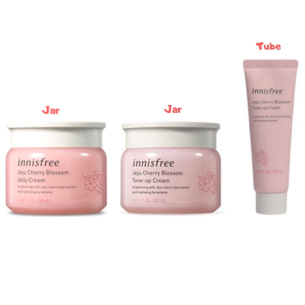 Innisfree Jeju Cherry Blossom Tone Up Cream Jelly Cream 50ml