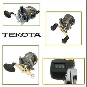 NEW 2003 SHIMANO TEKOTA Line Counter Conventional Reel With 1 Year