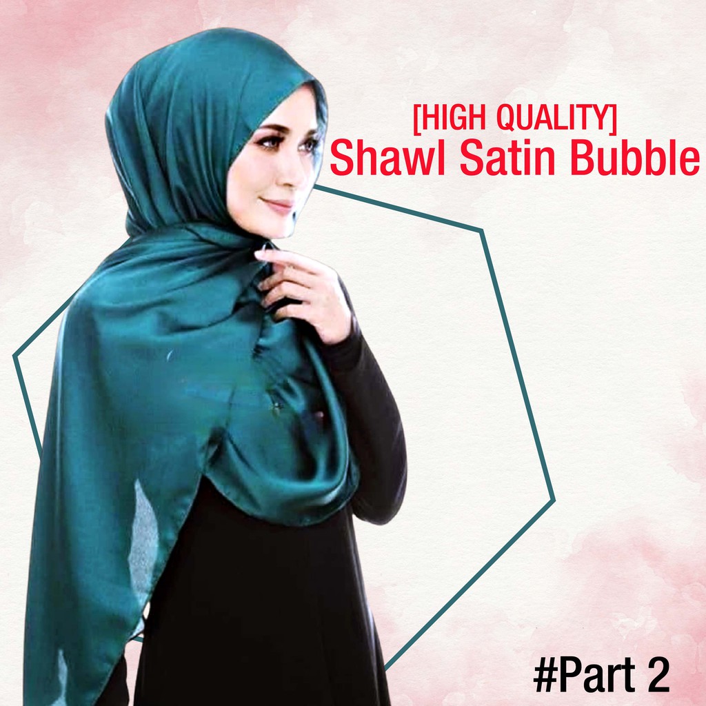 shawl satin shopee