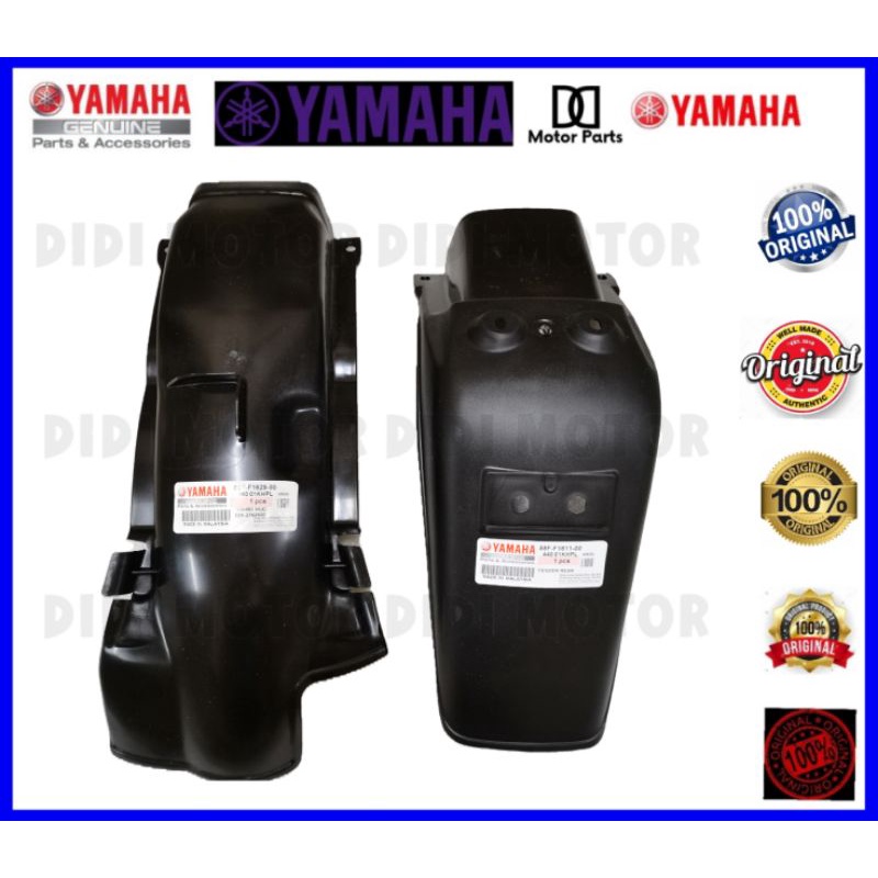 Rxz Rear Fender ＆ Centre Fender，Mudguard Belakang Original HLY💯💯 ...