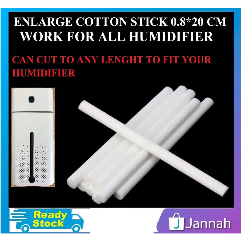Jannah 8*200mm Enlarge Humidifier Cotton Stick Air Humidifier USB