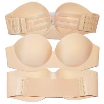 Nubra Silicone Push Up Bra In Clear