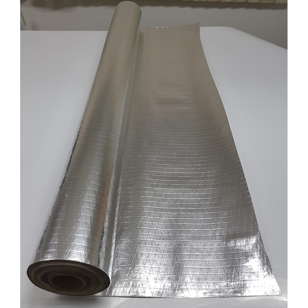 TAC-820TS Aluminium Foil Paper Foil (60M-L) Packaging Penebat Haba Heat  Insulation