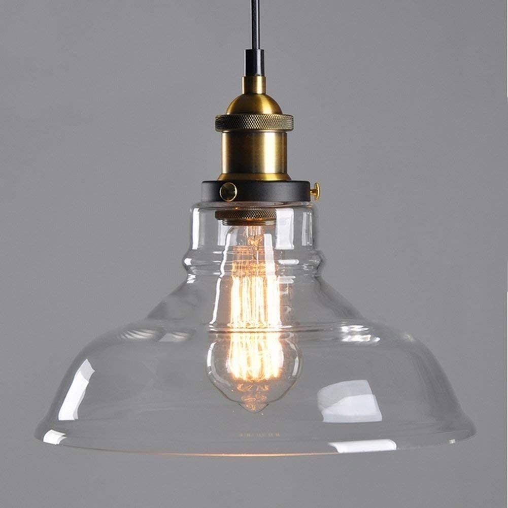 Retro Dig Industrial Vintage Style Light Fitting Glass Ceiling Pendant ...