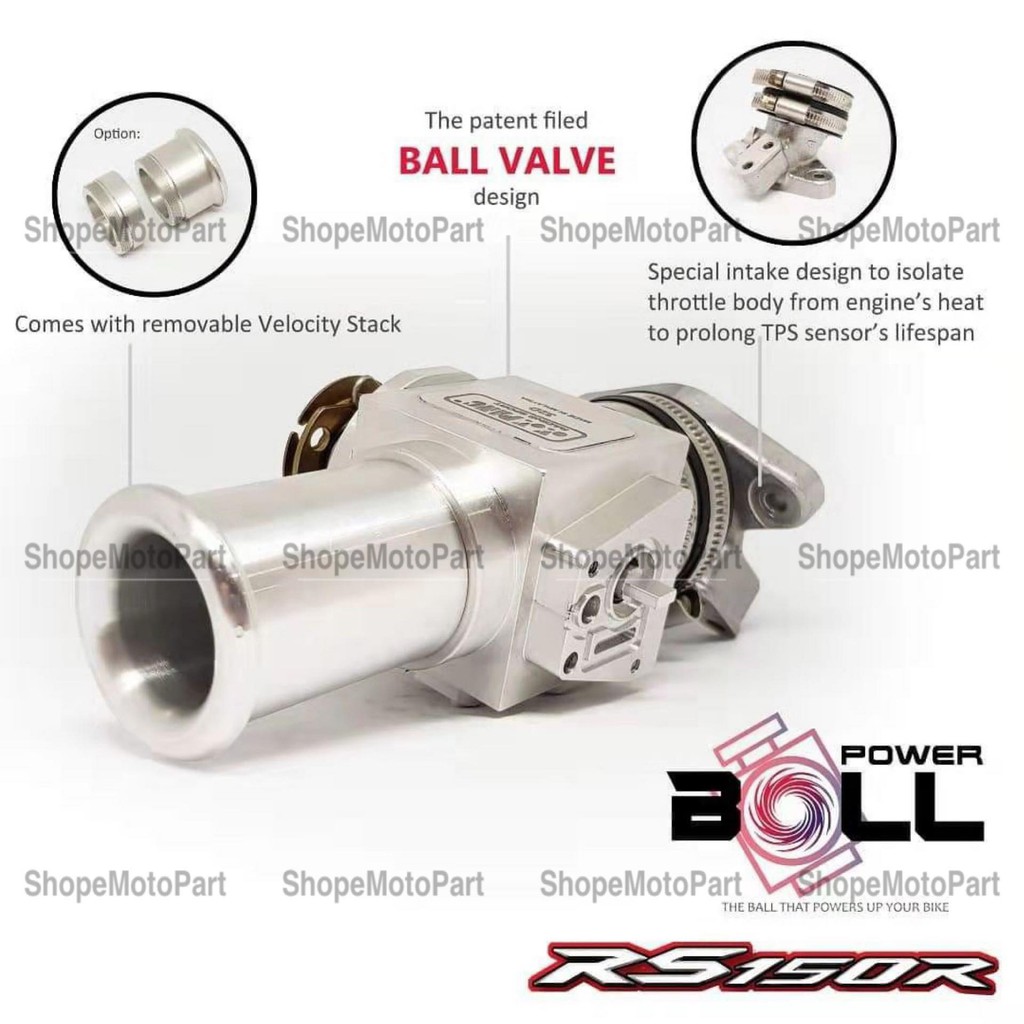 YYPANG YY PANG RACING THROTTLE TROTEL BODY RS150R RS150 RS 150 POWER