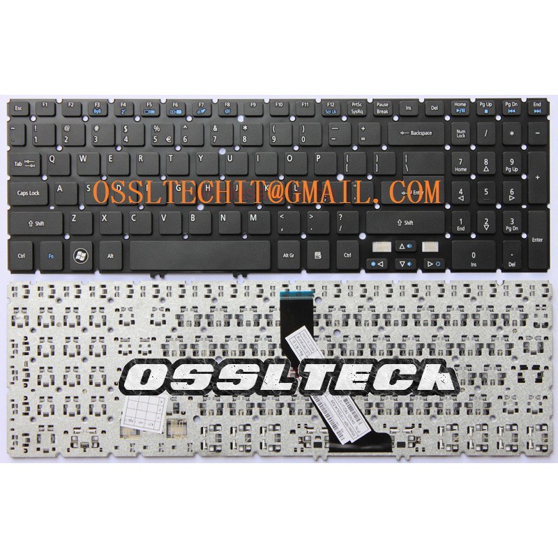 ACER Aspire V5-571G V5 573PG V15 Vn7-591g Laptop Keyboard | Shopee Malaysia