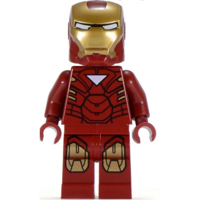 LEGO Marvel Super Heroes 6867 ~ sw015 Iron Man Mark 6 armor minifigure ...