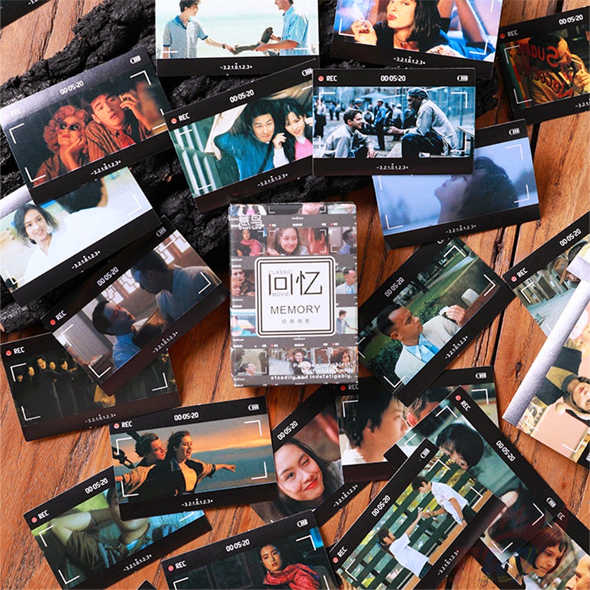 Memory of Classic Movies Sealing Stickers 30Pcs/Box DIY Fashion Diary ...