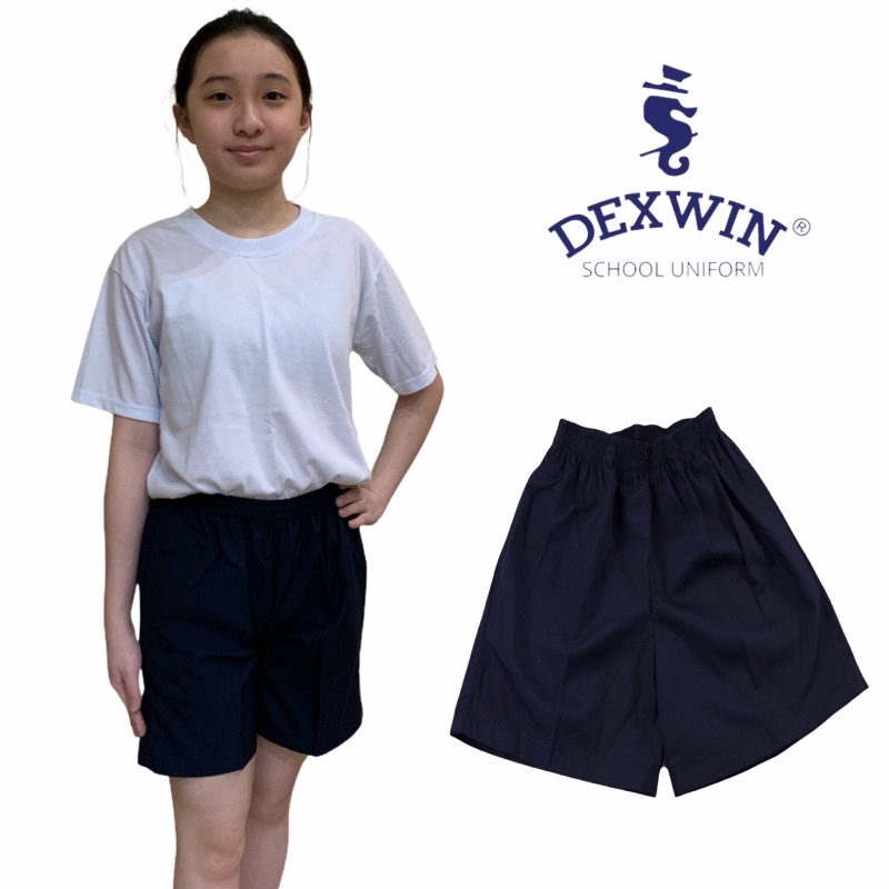 Dexwin 680 School Uniform Girl Navy Blue Sport Short Pant Seluar Sukan ...