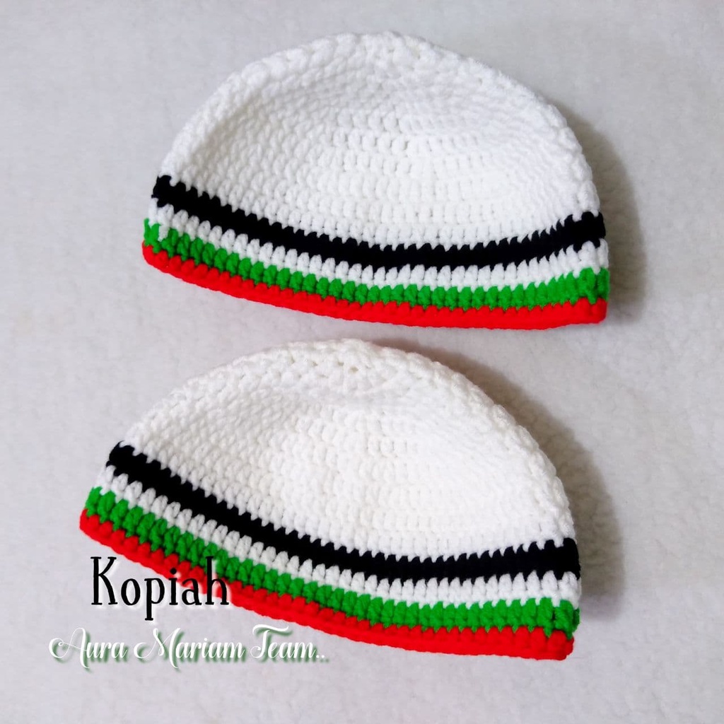 Kopiah Kait Bercorak Bayi, Kanak2 dan Dewasa / Baby, Kids and Adult ...