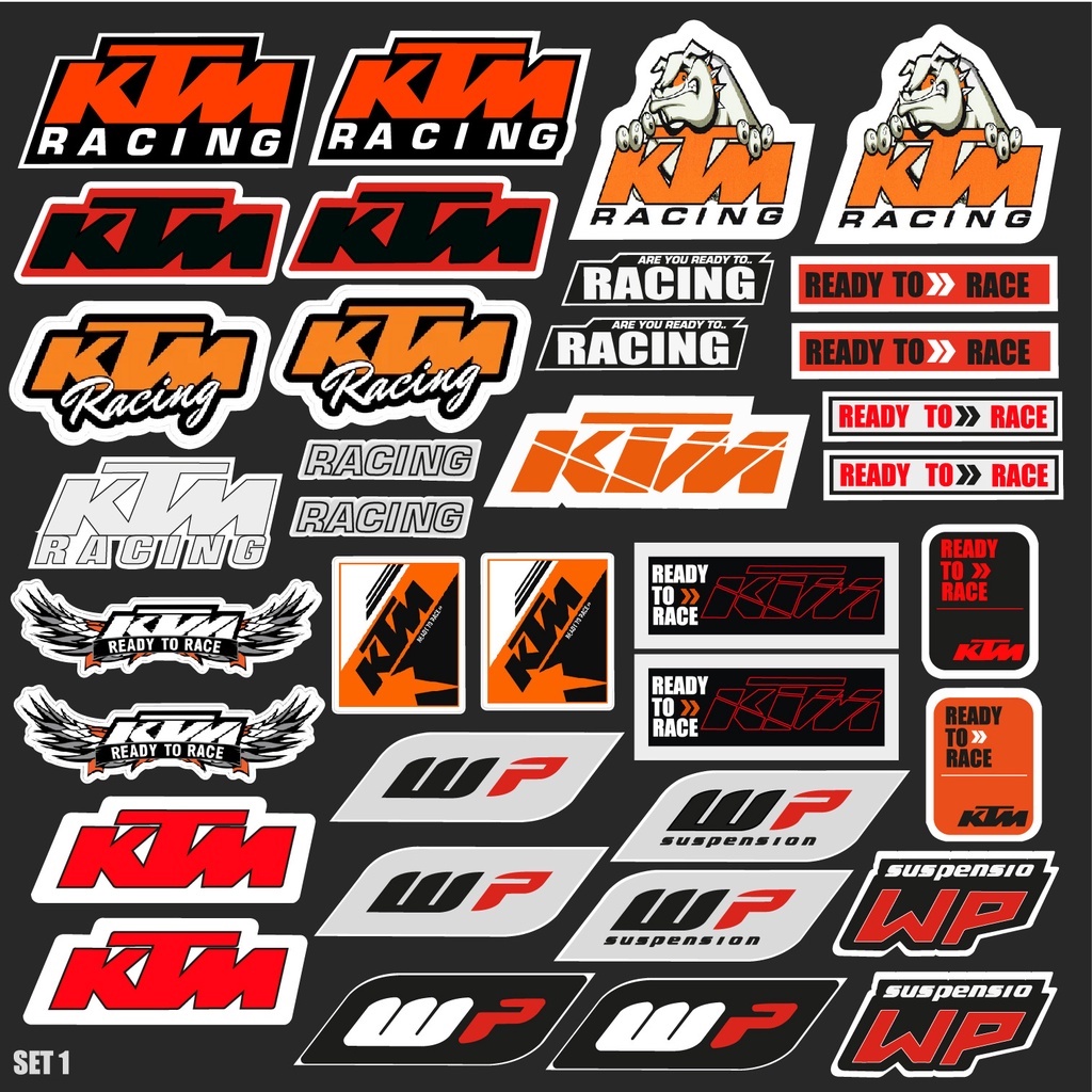 Racing Stickers for Cars and Motorcycles