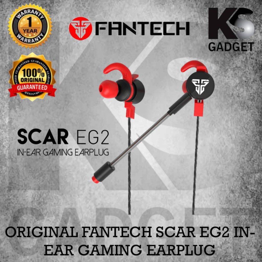 Fantech Scar EG2 In-Ear Gaming Earplug | Shopee Malaysia