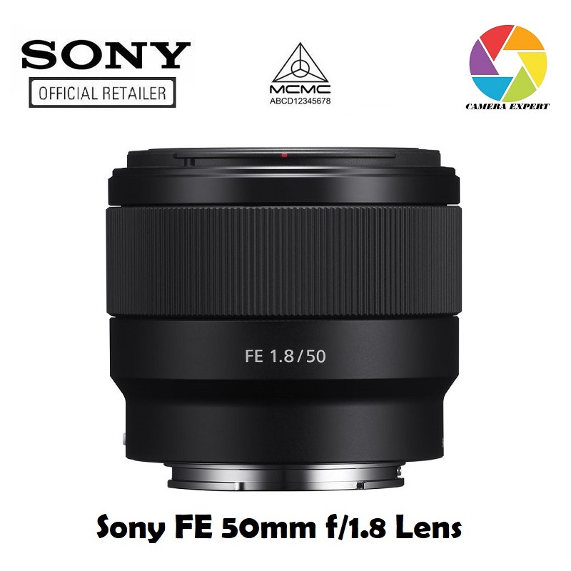 Sony FE 50mm f1.8 / 50mm f/1.8 Lens ( SEL50F18F ) | Shopee Malaysia