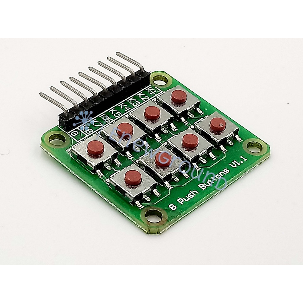Push button matrix keypad (4x2, 8 push buttons) | Shopee Malaysia