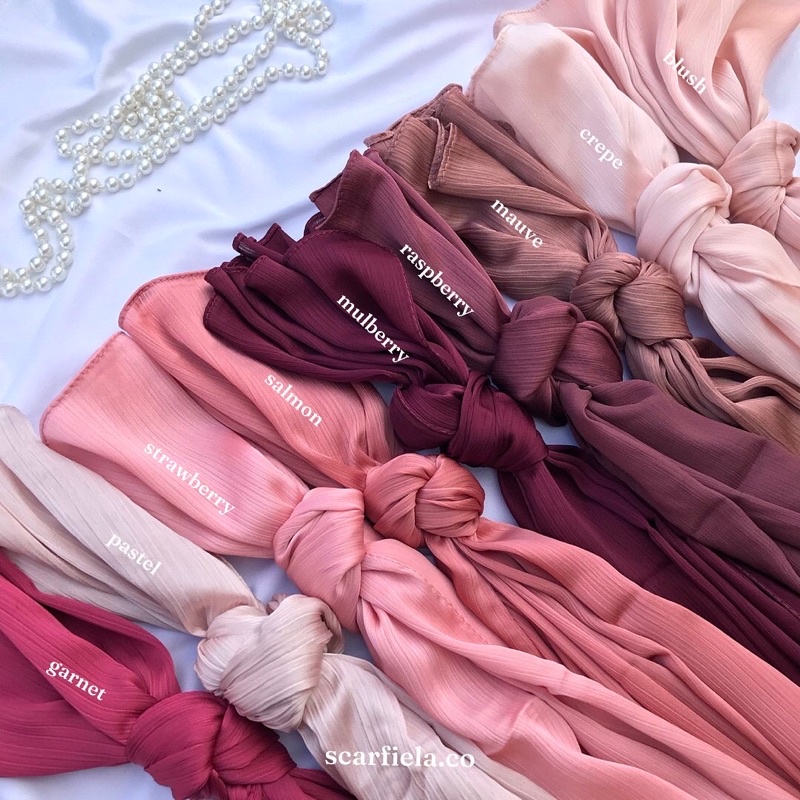 shawl ombra satin