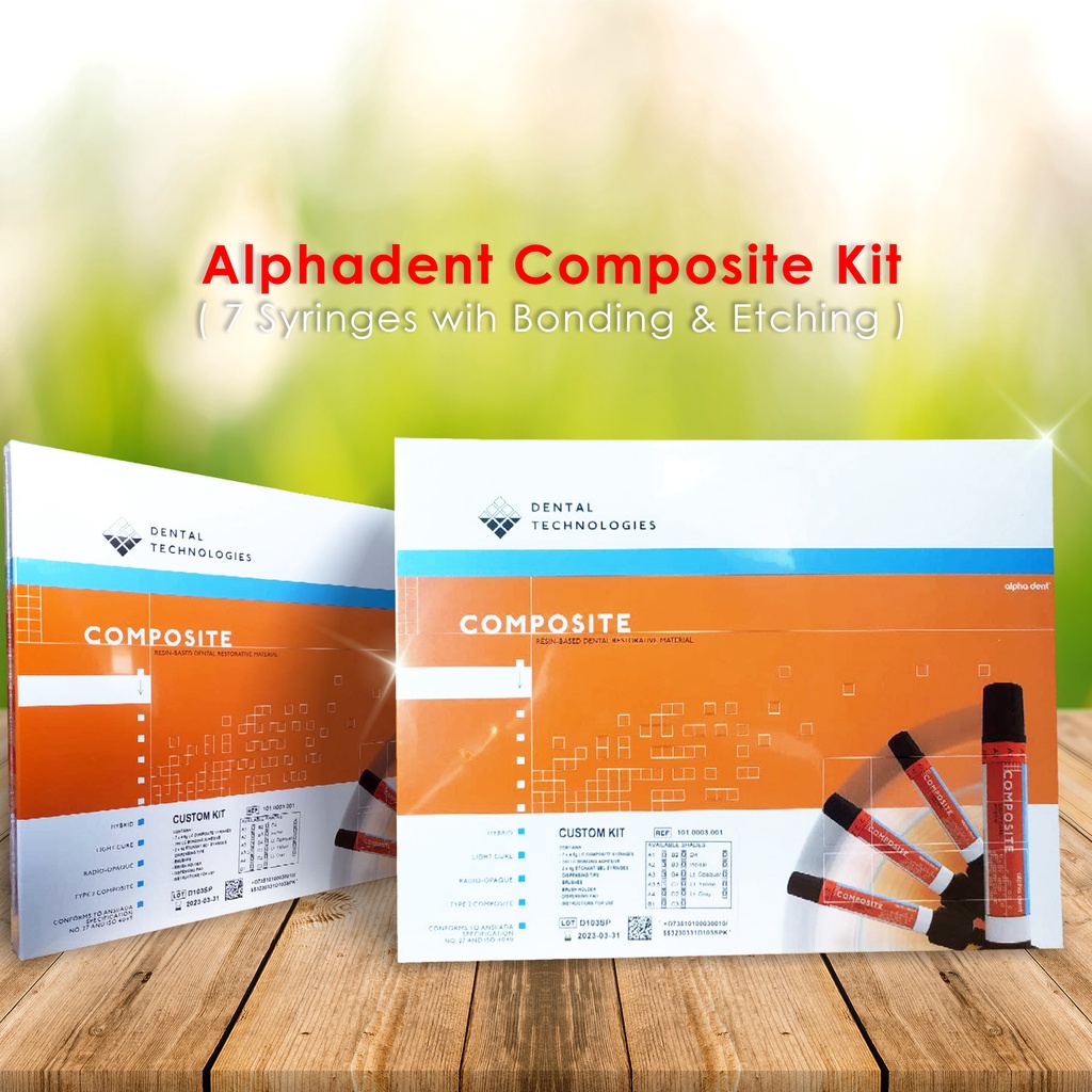 Alphadent Composite Kit (Resin Based Dental Restorative Material