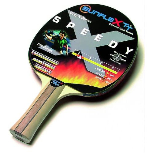 Sunflex Table Tennis Bat Easy (Pimple Out) & Speedy (Pimple in