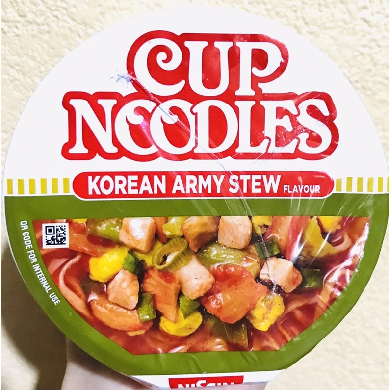 Nissin Korean Army Stew Flavor Cup Noodles 76g | Shopee Malaysia
