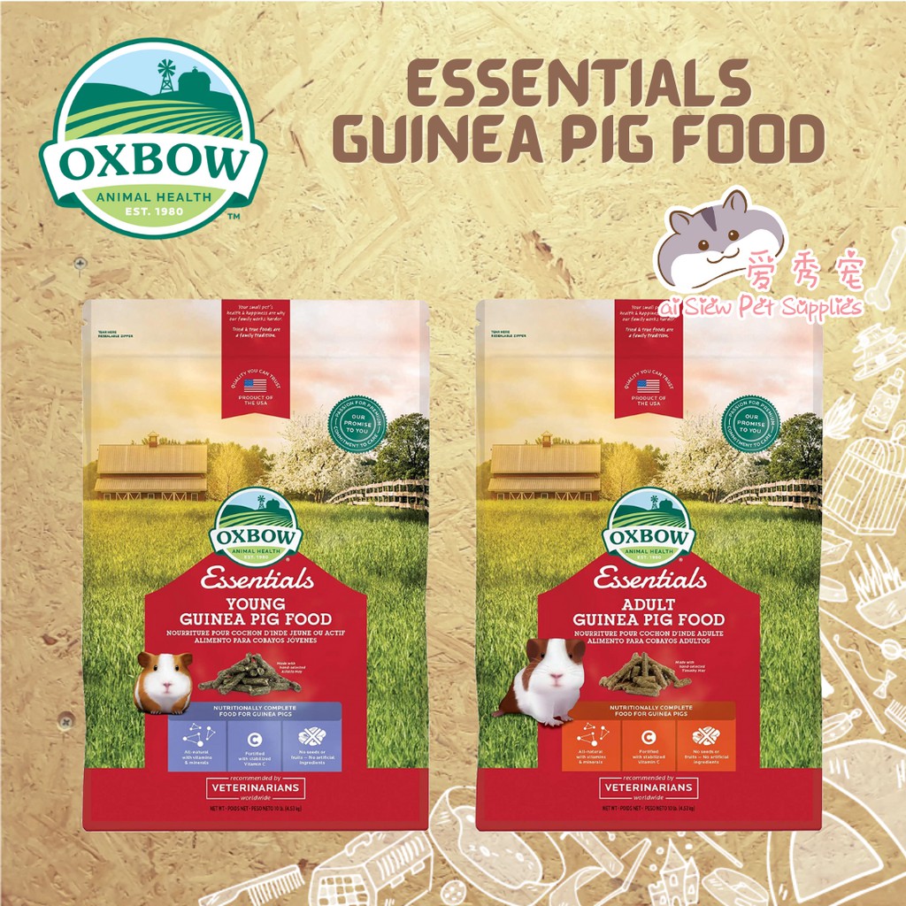 Oxbow young guinea outlet pig food