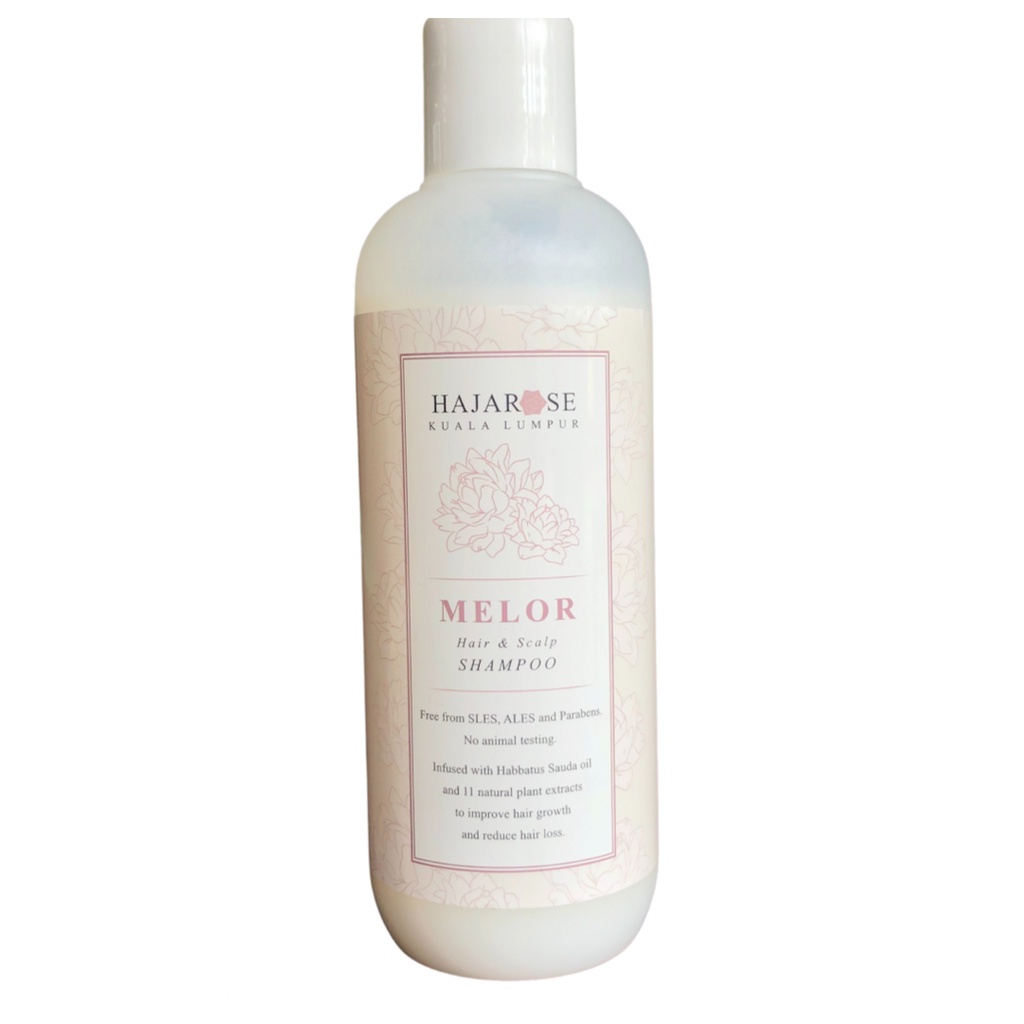 Hajarose Kuala Lumpur Melor Hair And Scalp Shampoo 250ml Shopee Malaysia