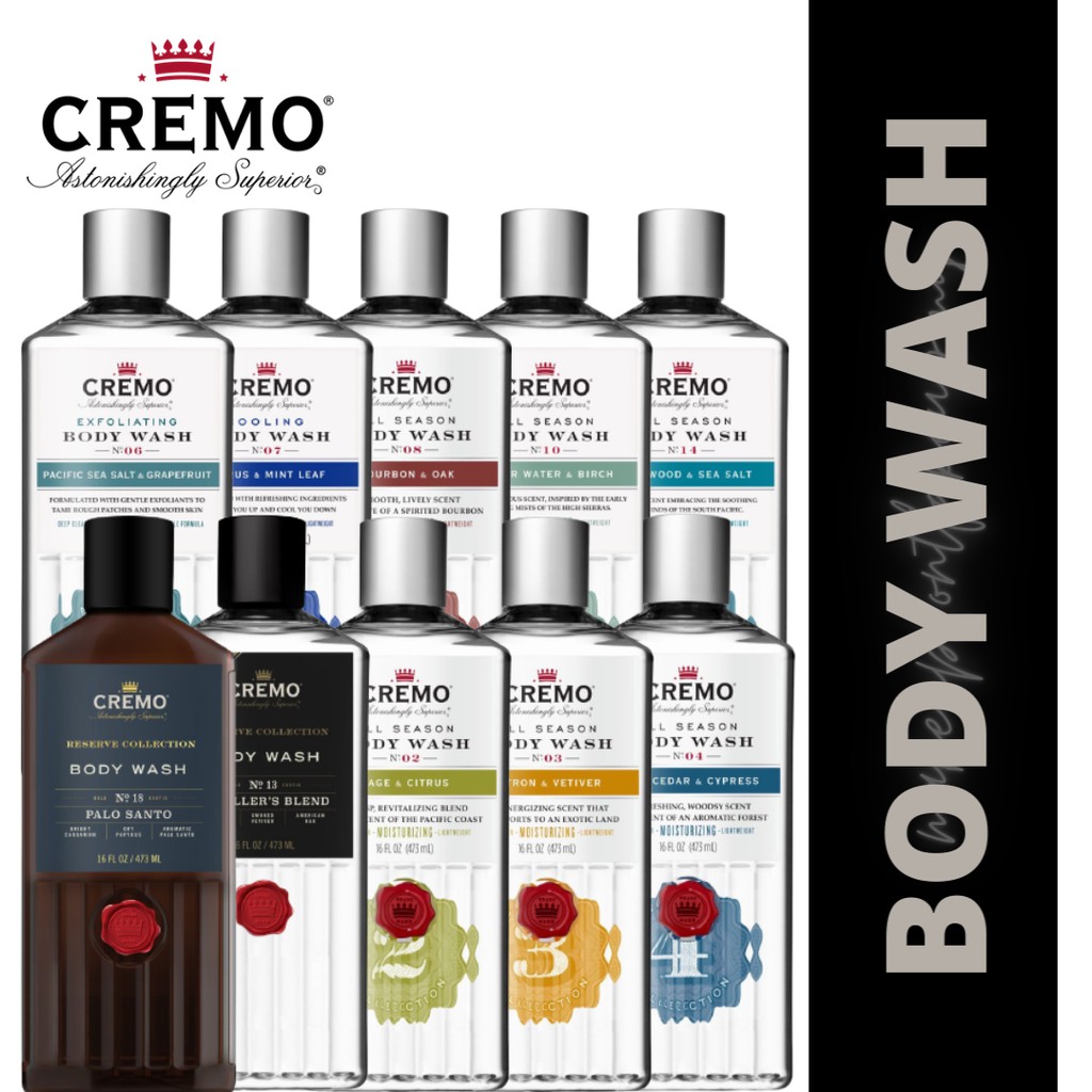 READYSTOCK Cremo Body Wash (473 ml) Shopee Malaysia