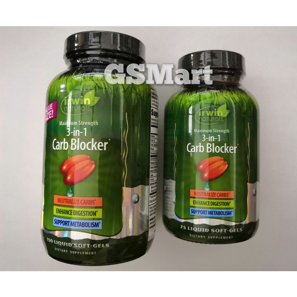 Irwin Naturals Stored Fat Belly Burner / Maximum Strength 3 in 1 Carb