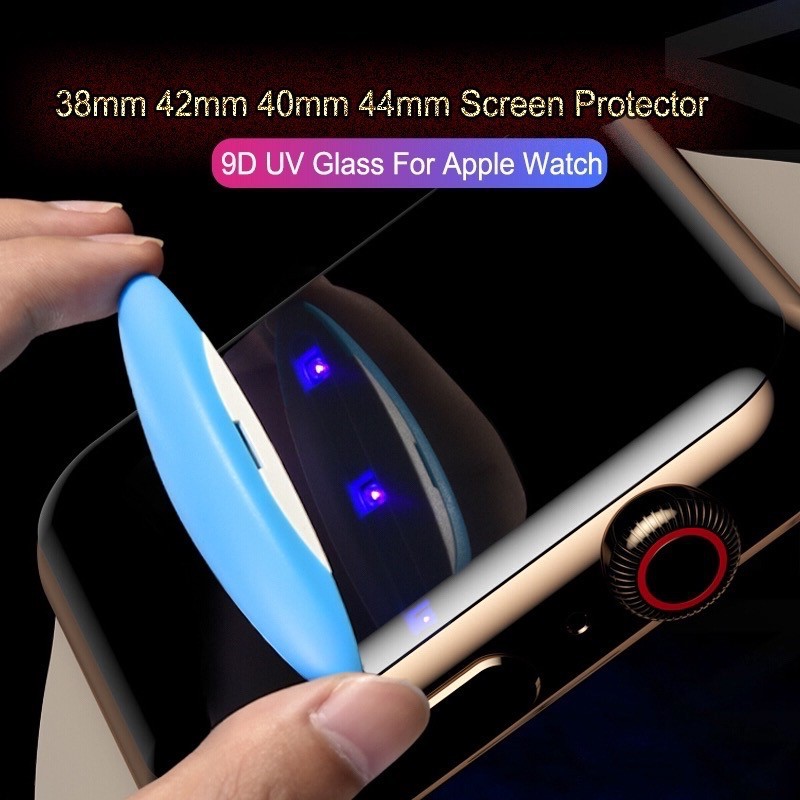 Uv glass apple watch hot sale