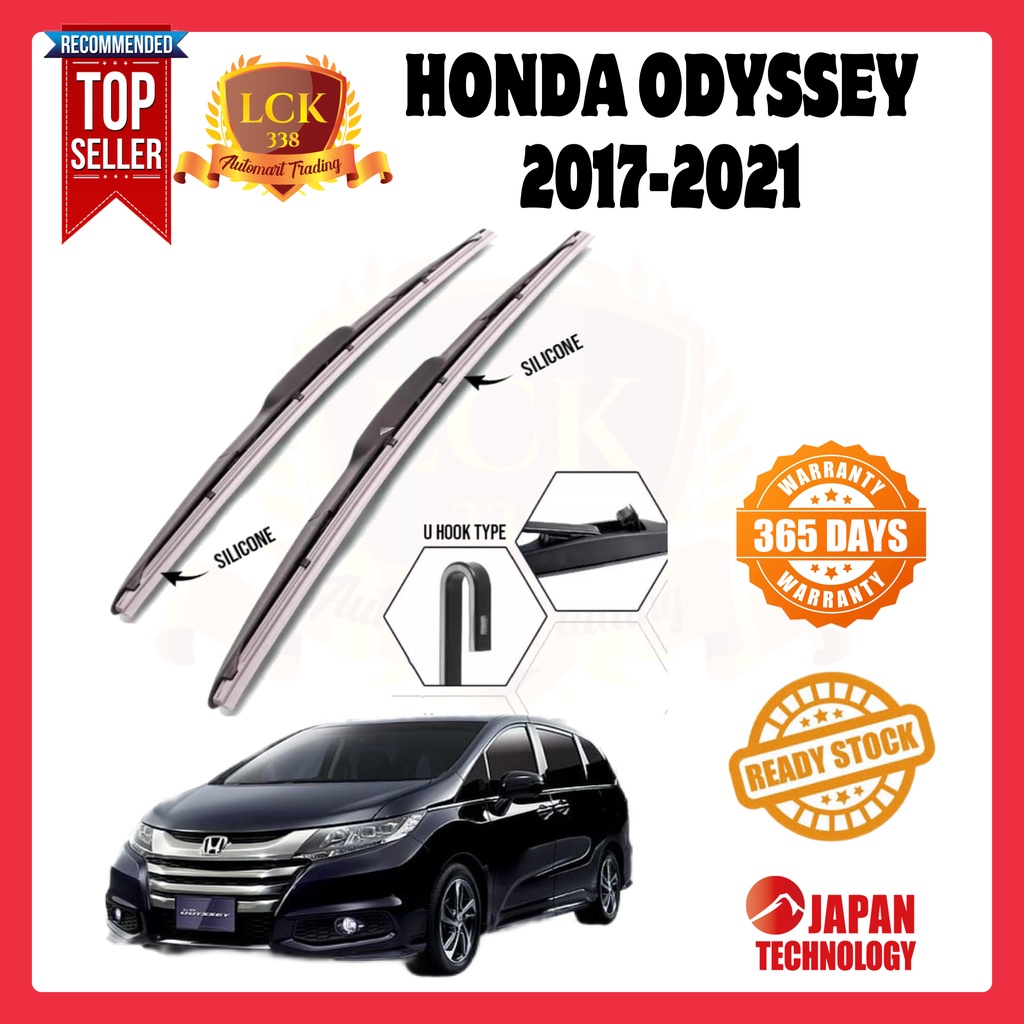 2007 odyssey wiper on sale blade size