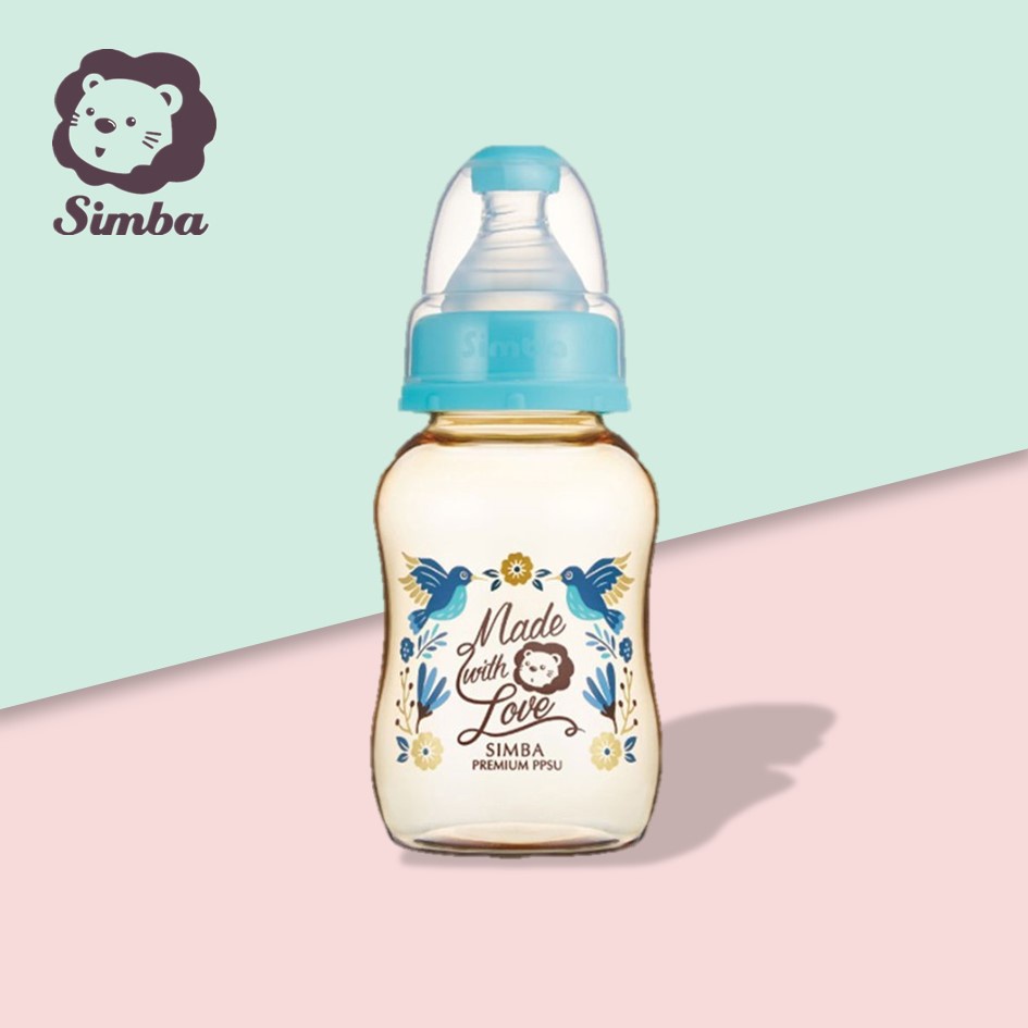 [PROMO]SIMBA PPSU Standard Neck Feeding Bottle 150ml- Blue/ BPA Free ...